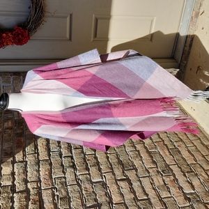 Woolrich Wrap Pink Purple Gray